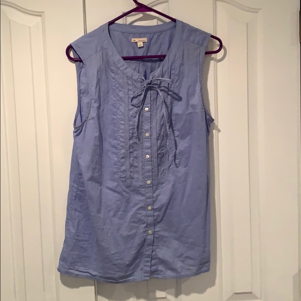 Blue Button Down - image 1